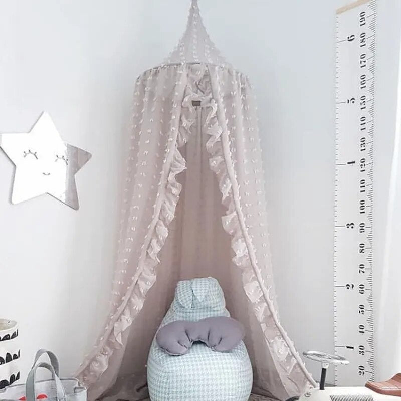3 Colors Hanging Kids Bed Canopy