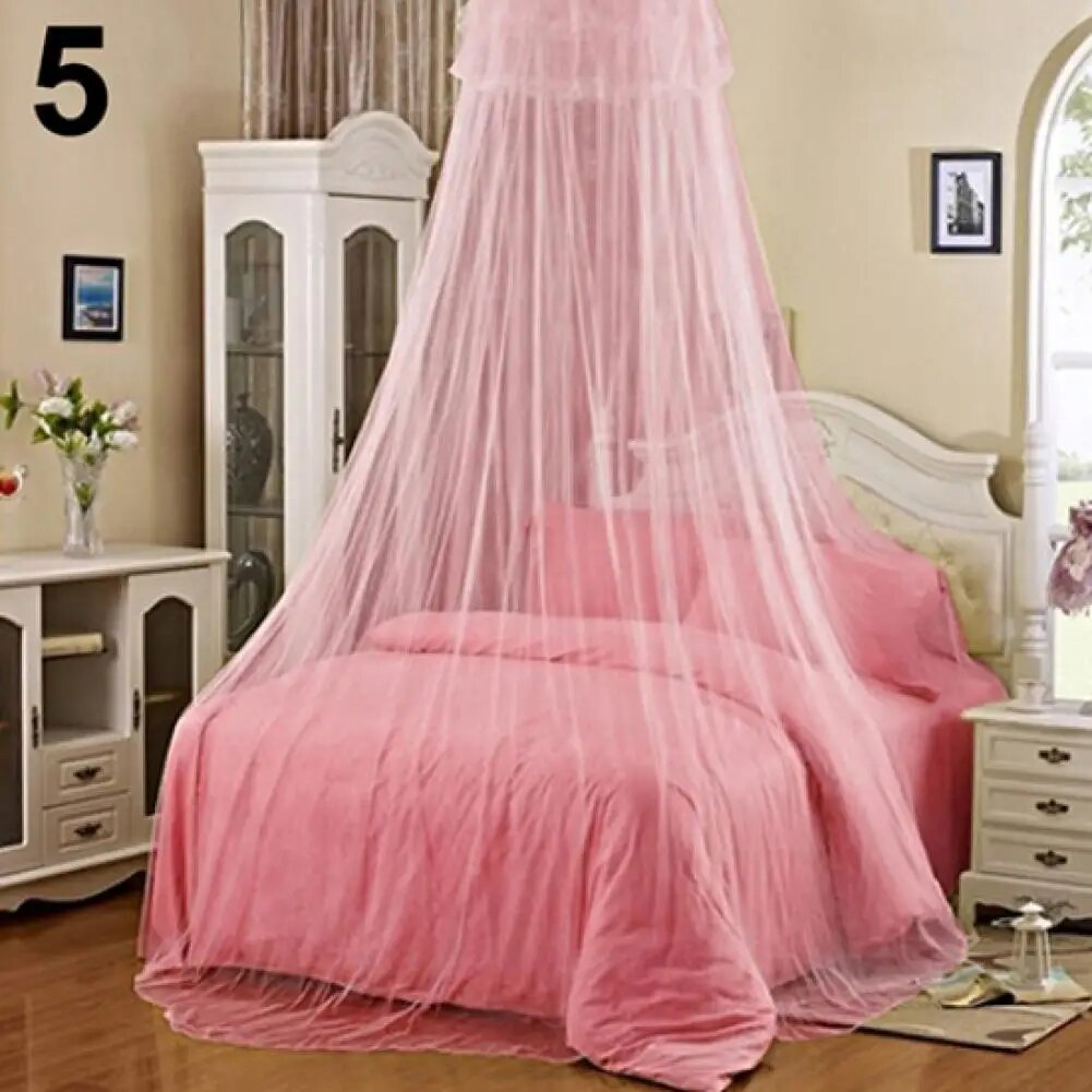 Elegant Lace Insect Bed Canopy