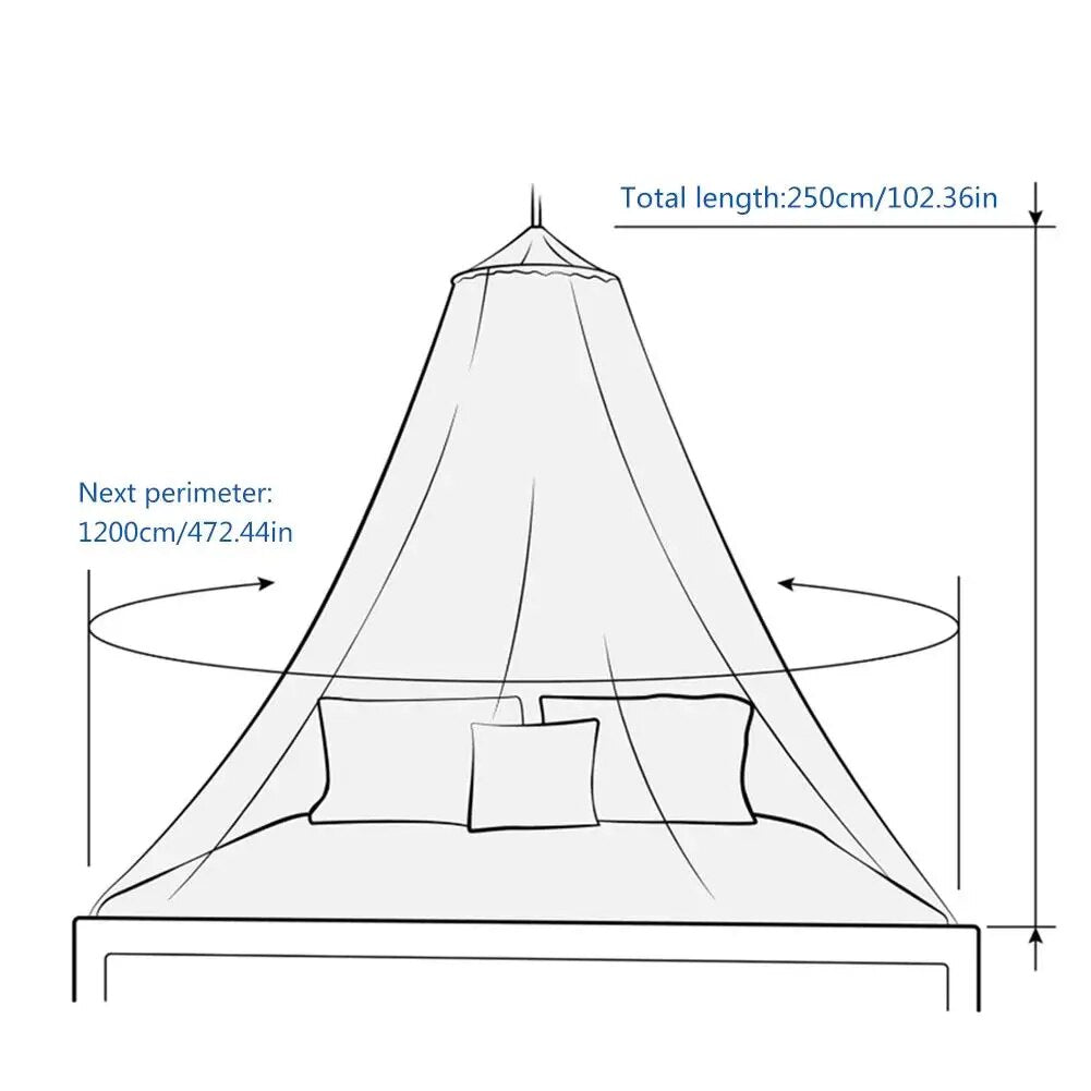 Glowing Stars Lightweight Bed Canopy