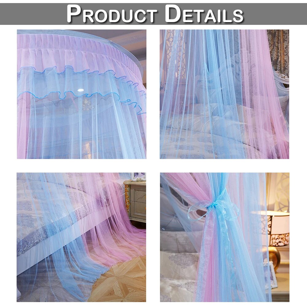 Double Colors Bed Canopy