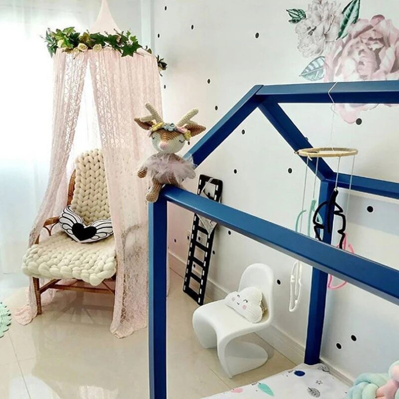 Kids Mosquito Netting Bed Canopy