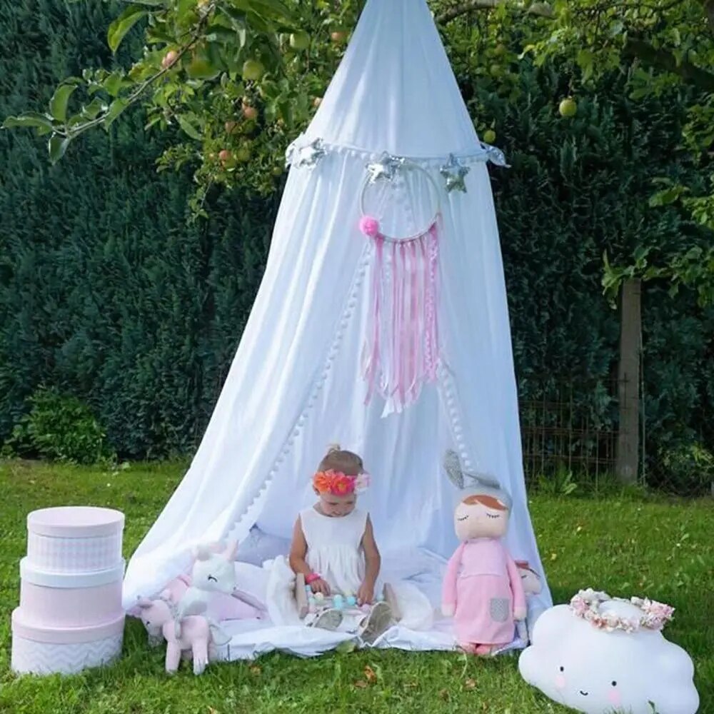 Kids Bed Canopy Curtain