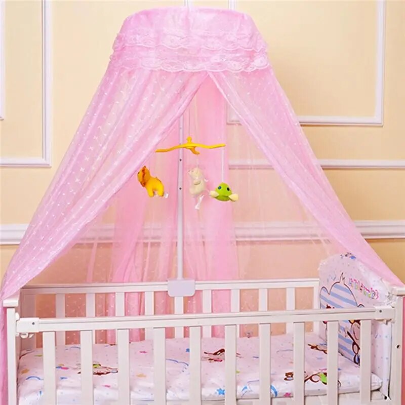 Baby 's Round Bed Canopy