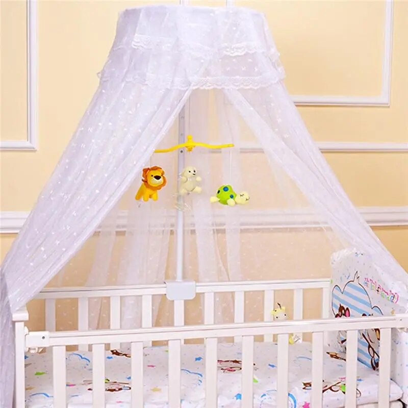 Baby 's Round Bed Canopy