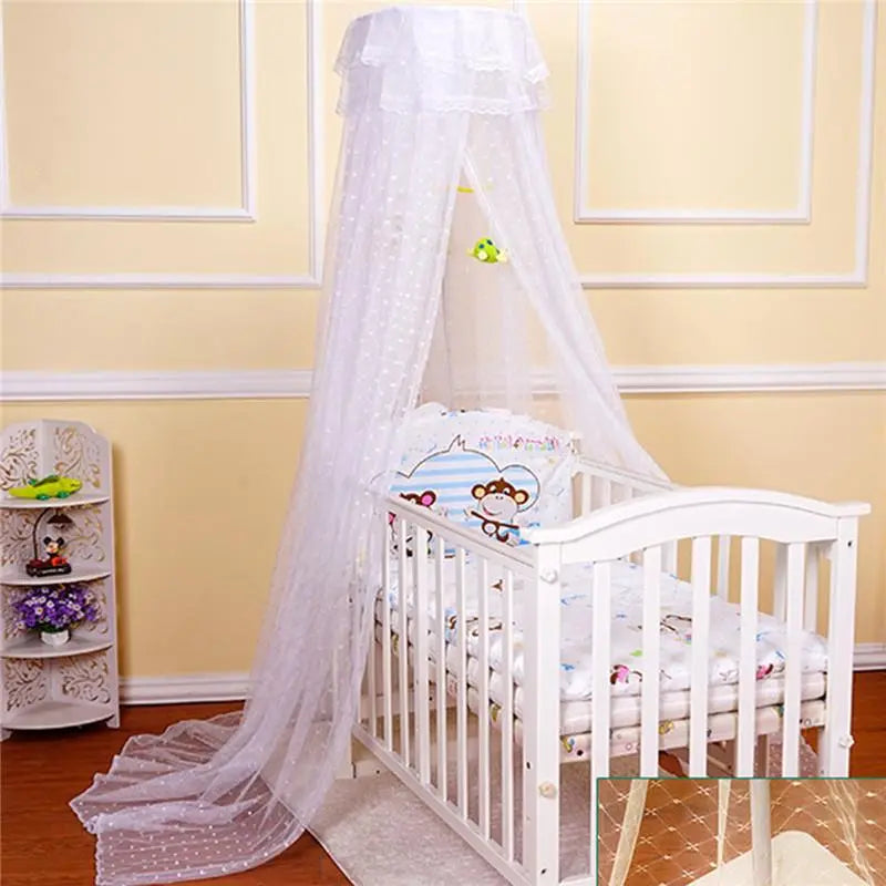 Baby 's Round  Bed Canopy