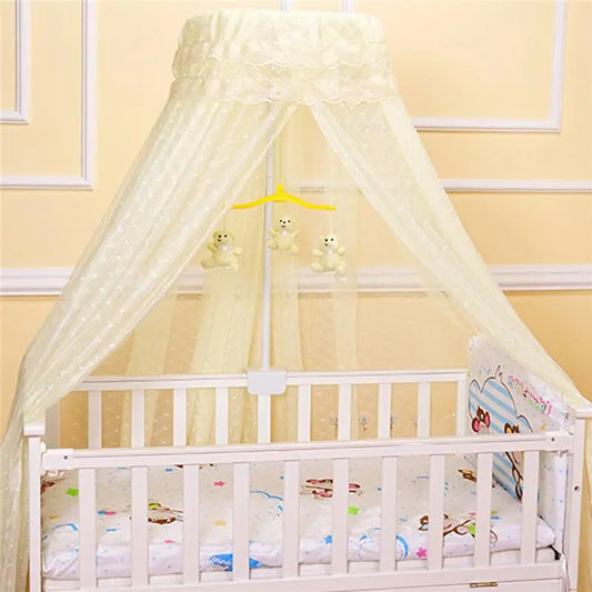 Baby 's Round  Bed Canopy