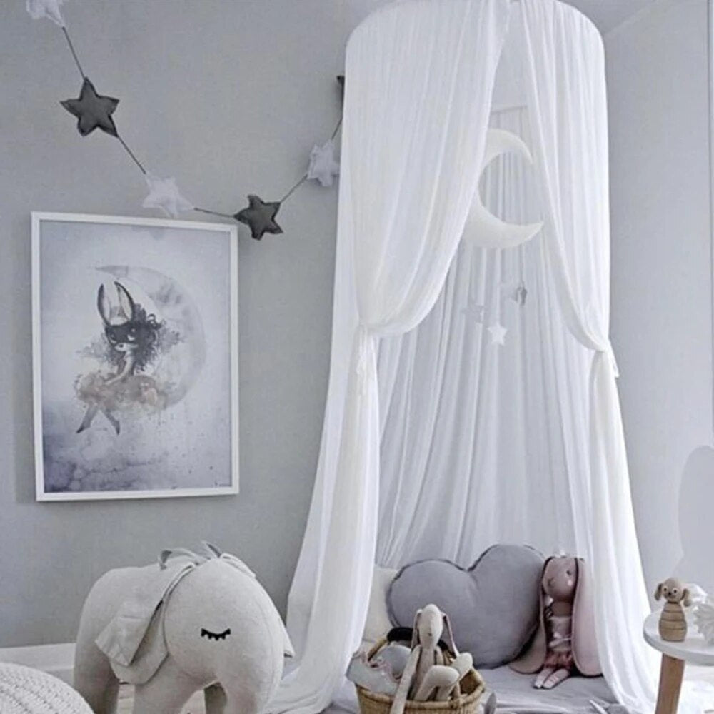 Bedcover Round Baby Bed Canopy
