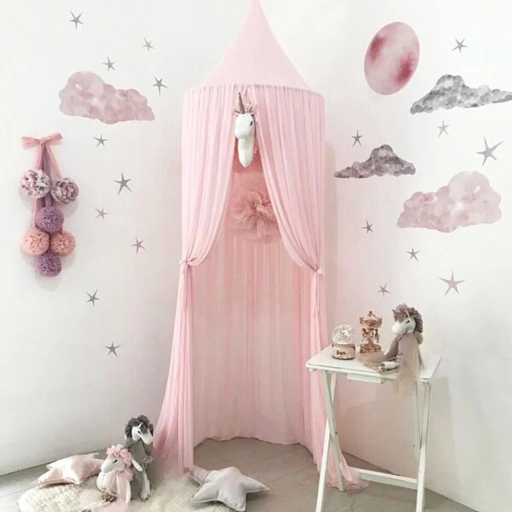 Bedcover Round Baby Bed Canopy