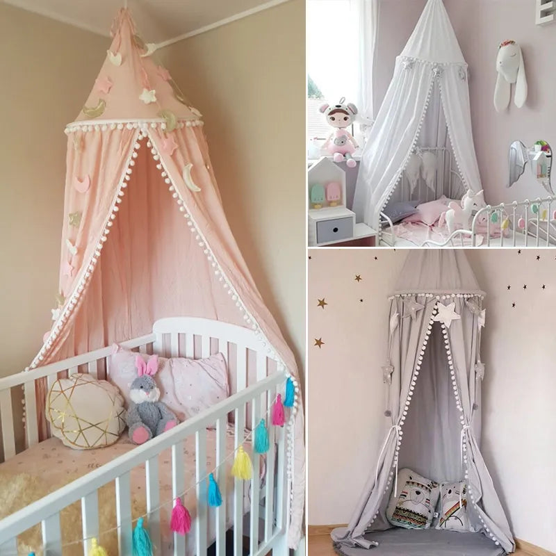Kids Bed Canopy Curtain