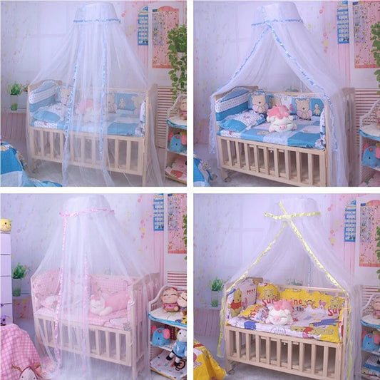 Round Mesh Dome Bed Canopy