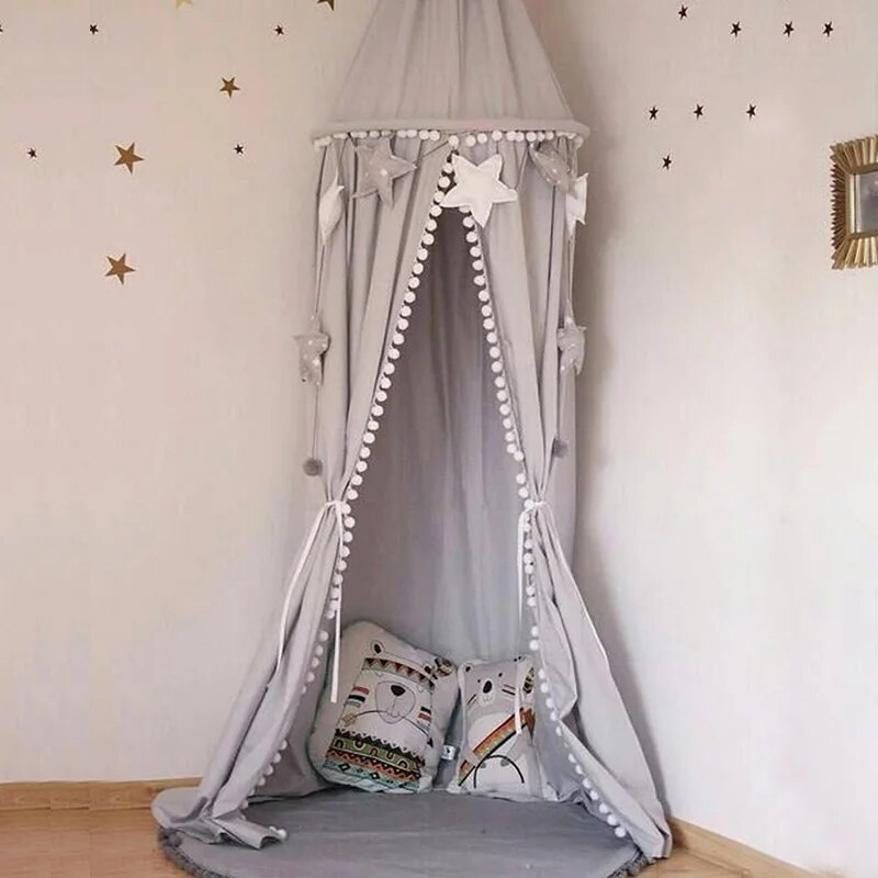 Kids Bed Canopy Curtain