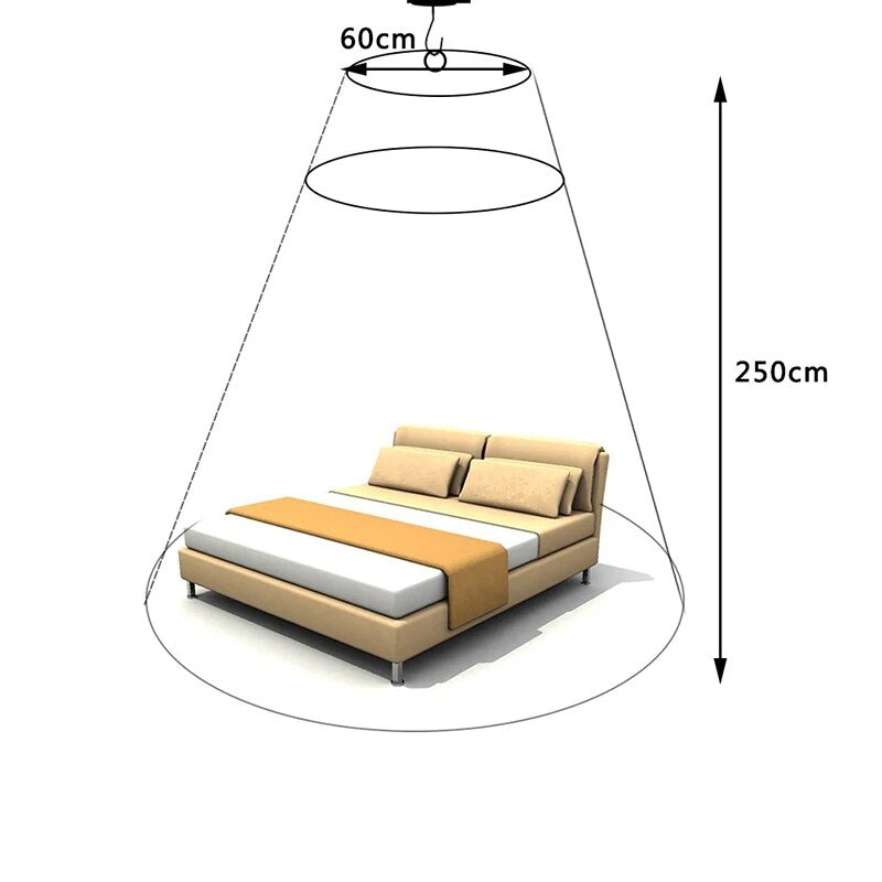 Double Bed Curtains Canopy