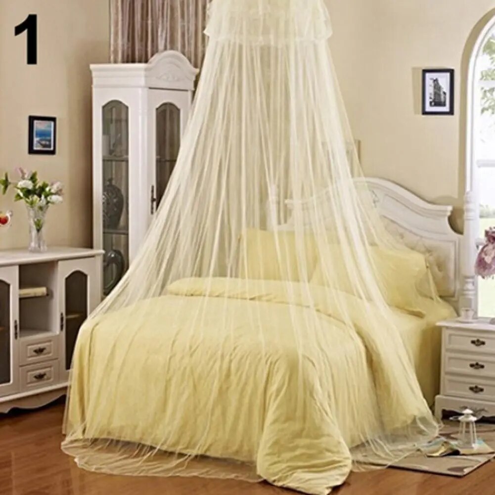 Elegant Lace Insect Bed Canopy