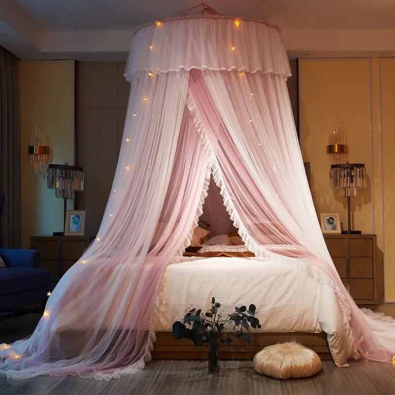 Hanging Dome Mosquito Net Bed Canopy