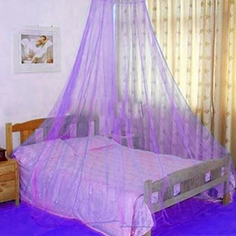 Elegant Lace Insect Bed Canopy