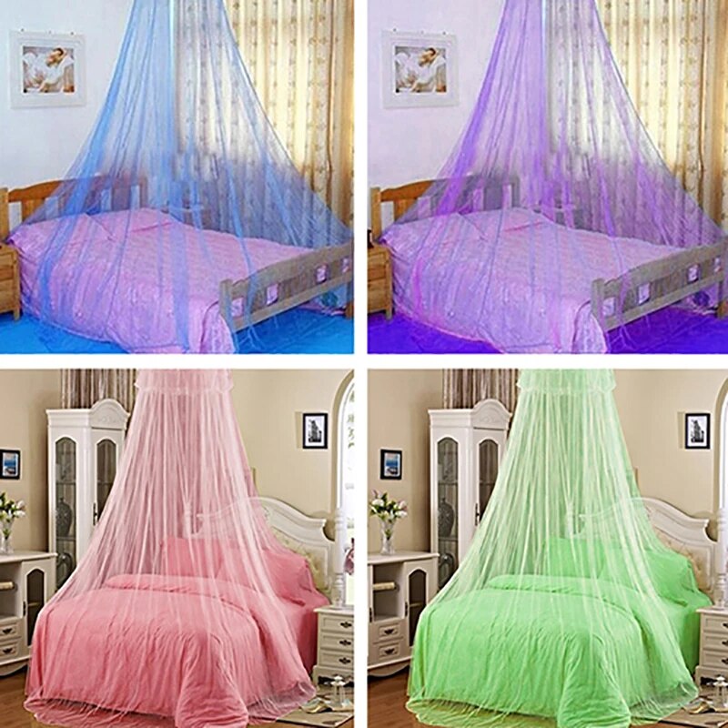 Elegant Lace Insect Bed Canopy