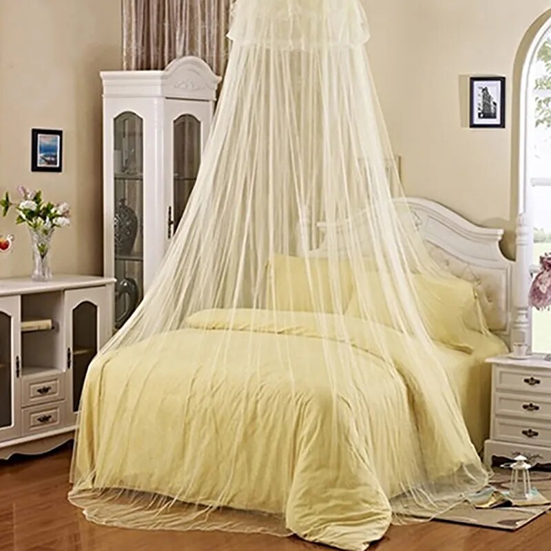 Elegant Lace Insect Bed Canopy