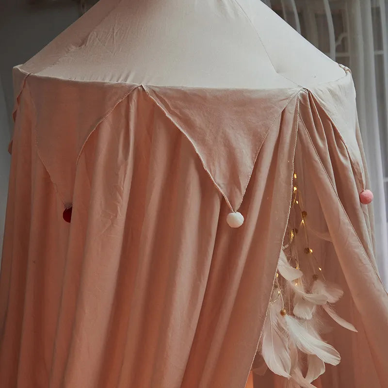 Living Room Decor Corner Canopy