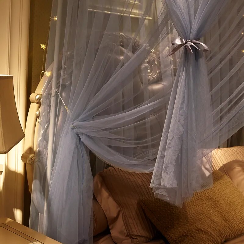 Romantic Lace Bed Canopy Nets