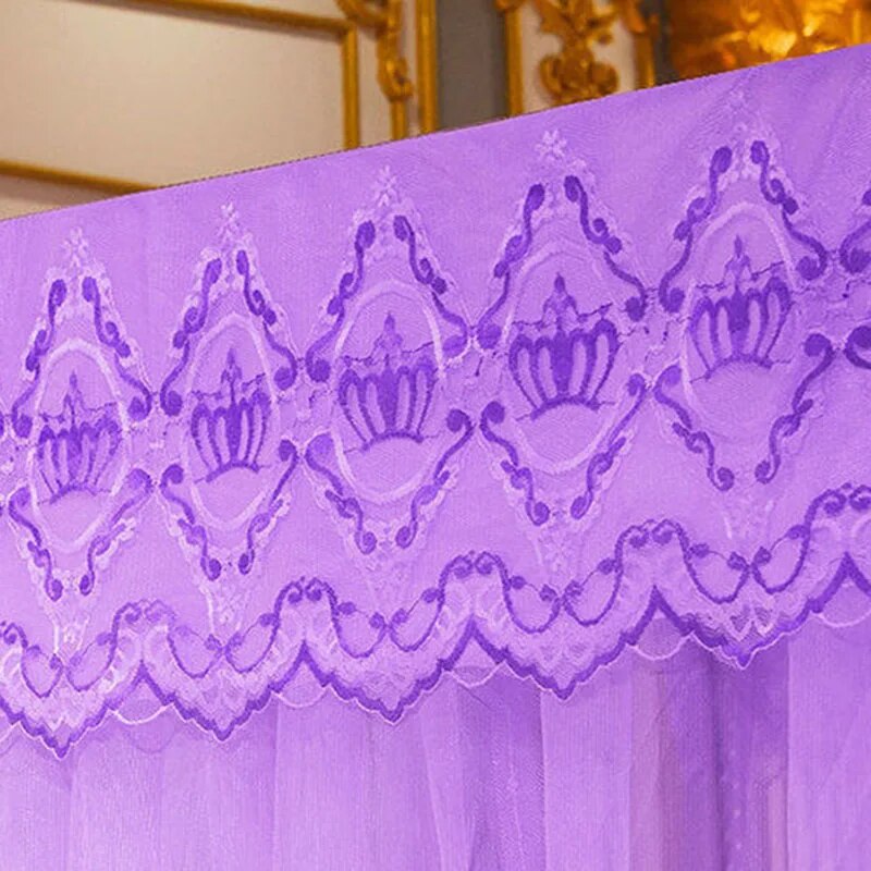 Luxury Lace   Bed  King Canopy