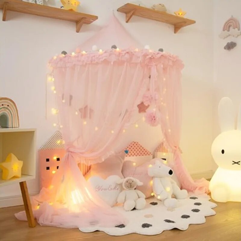 Baby Girls Mosquito Net Tent Bed Canopy